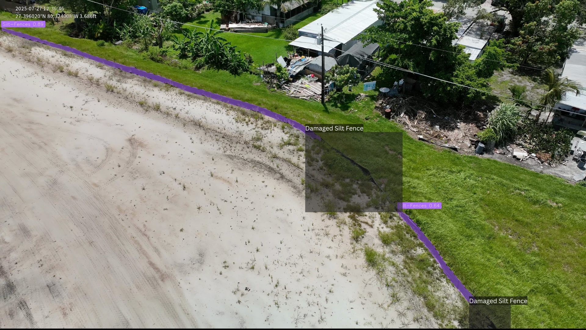 Silt Fence Detection